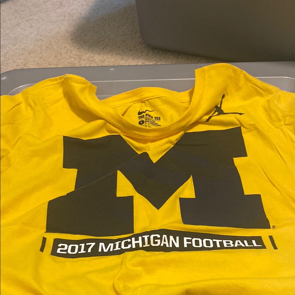 Jordan Yellow Sports Schedule Tee